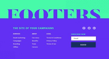 Ce poate sa contina footer-ul website-ului tau?